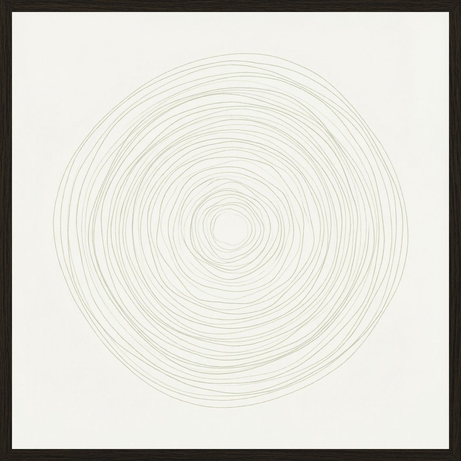 Poster in black frame