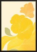 Poster in black frame