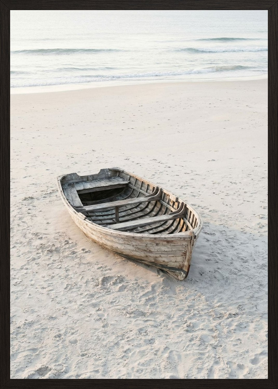 Poster in black frame