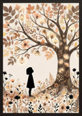 Poster in oak frame
