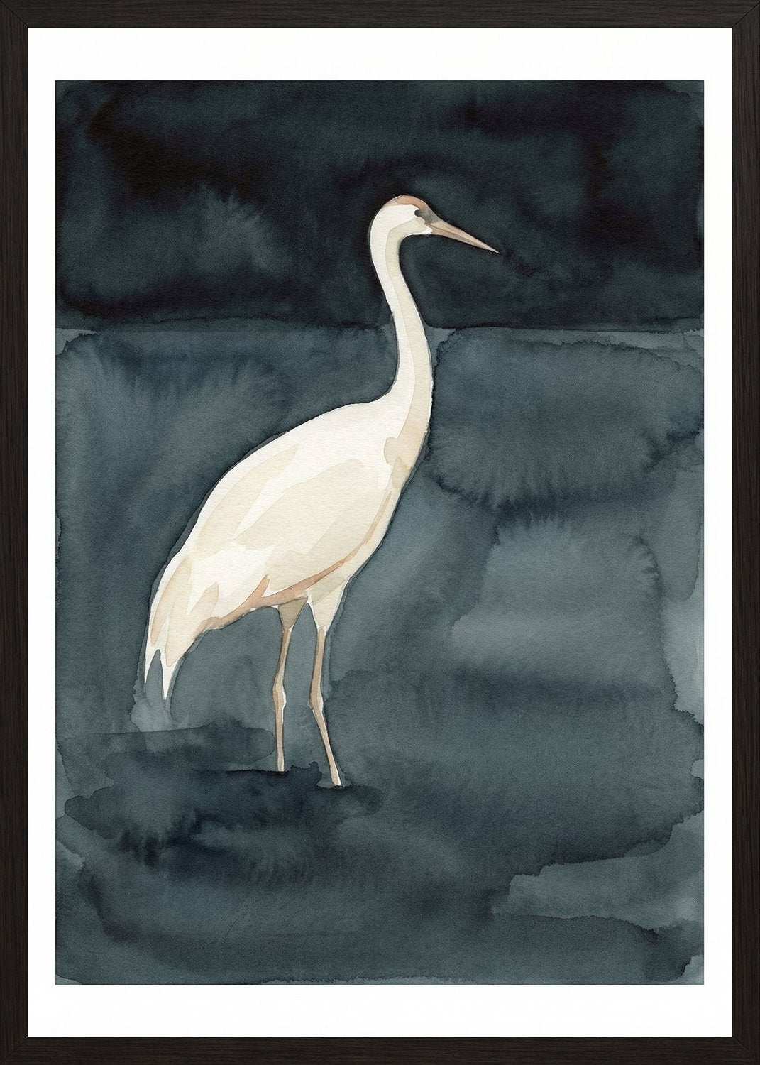 Poster in black frame