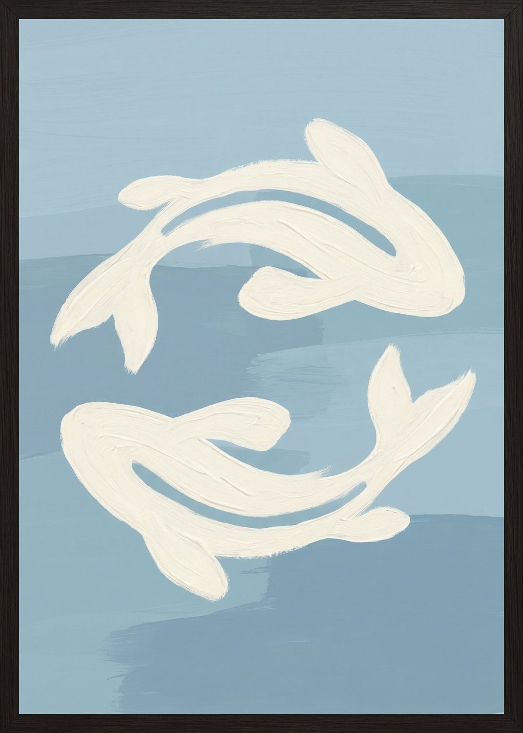 Poster in black frame
