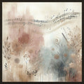 Poster in black frame