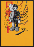 Poster in oak frame
