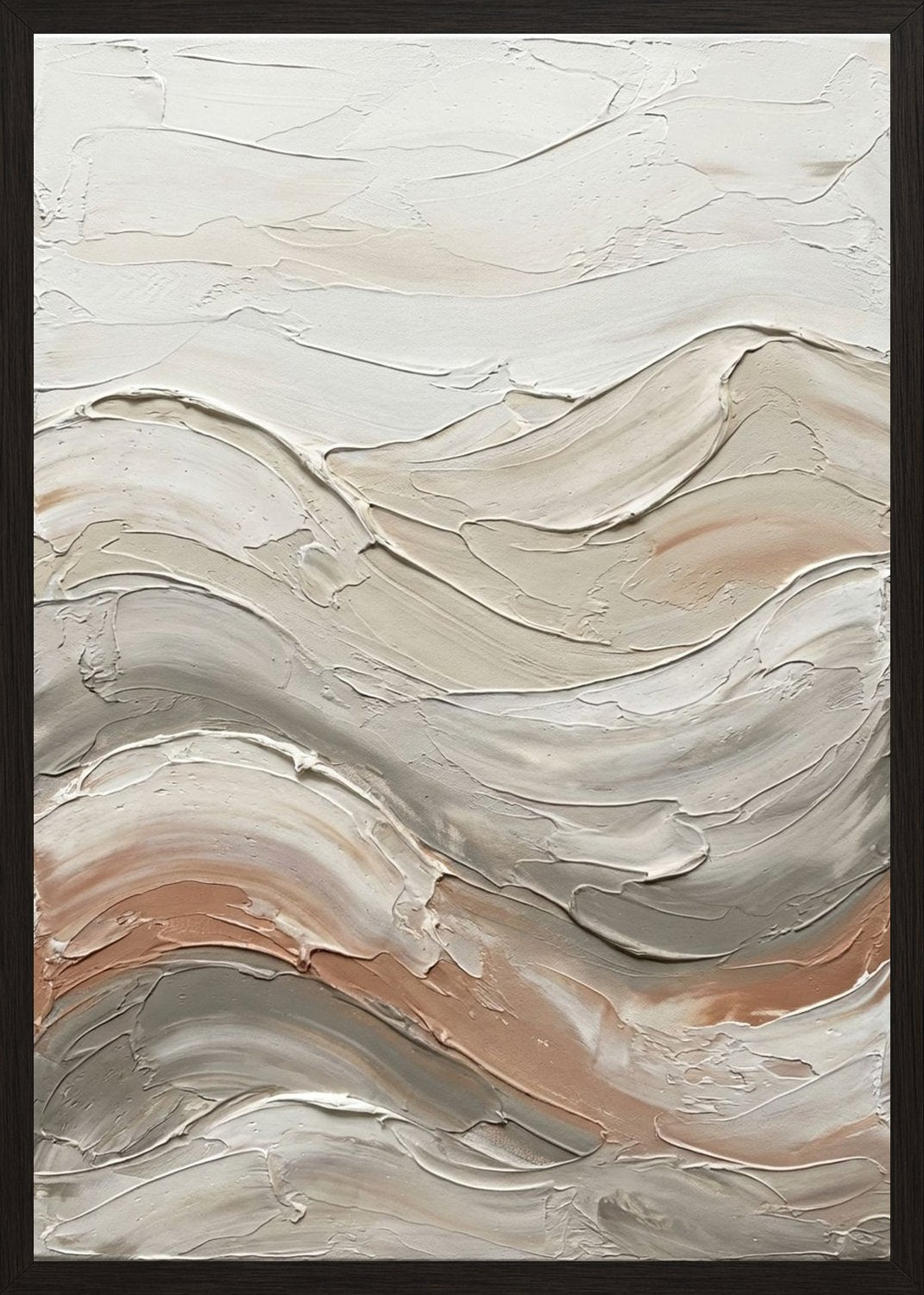 Poster in black frame