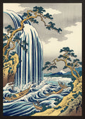 Poster in oak frame