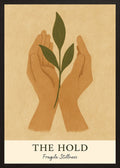 Poster in black frame