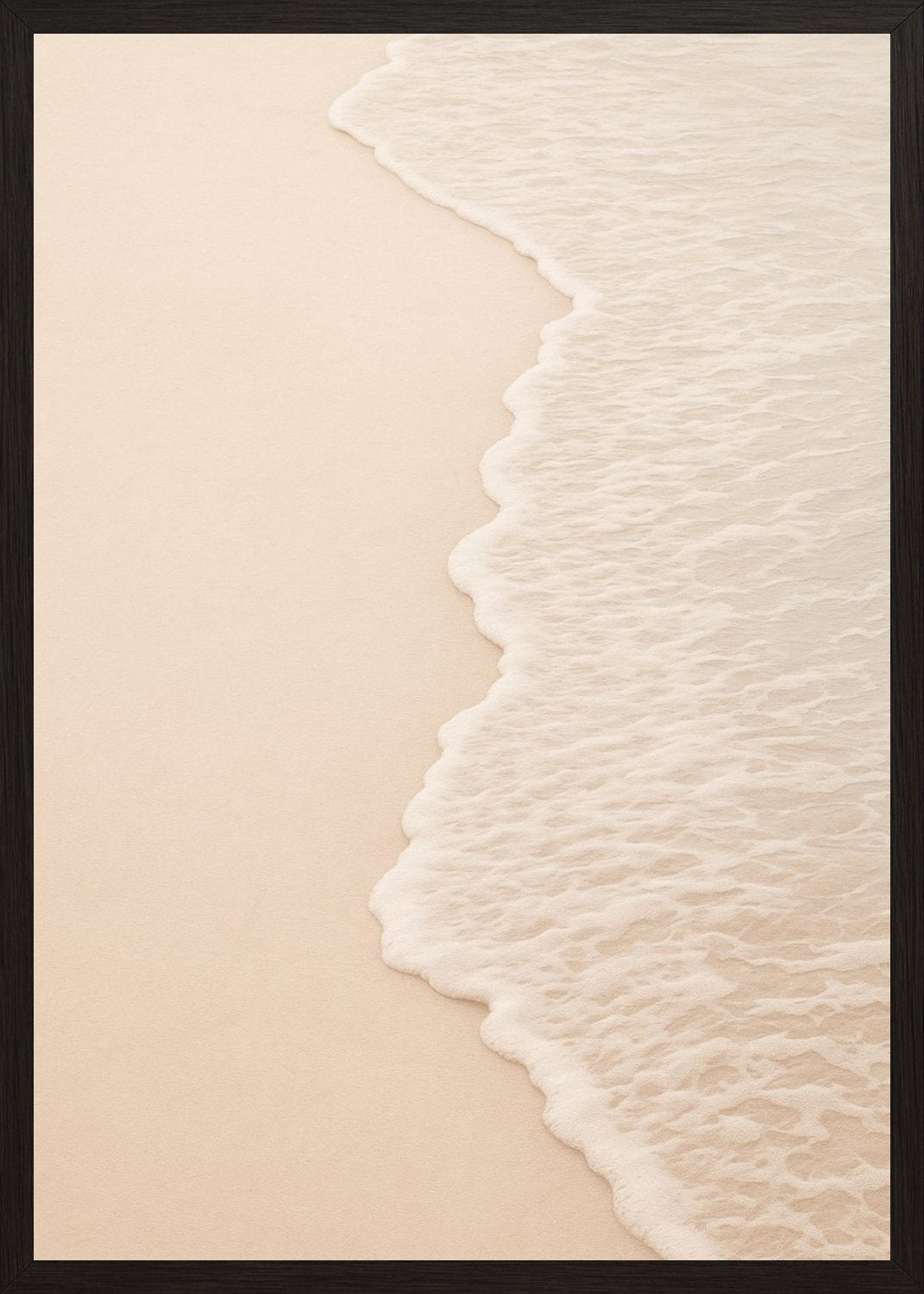 Poster in black frame