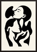 Poster in oak frame