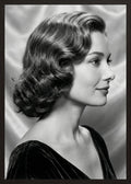 Poster in black frame