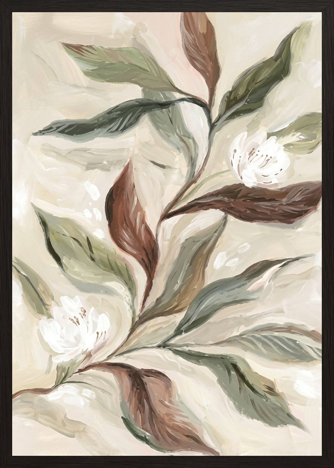 Poster in black frame