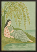 Poster in black frame