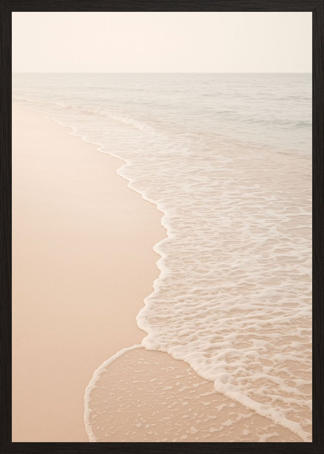 Poster in black frame