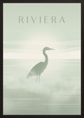 Poster in black frame