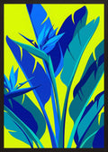 Poster in black frame