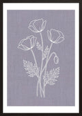 Poster in black frame
