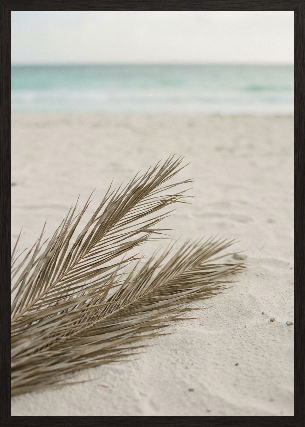 Poster in black frame