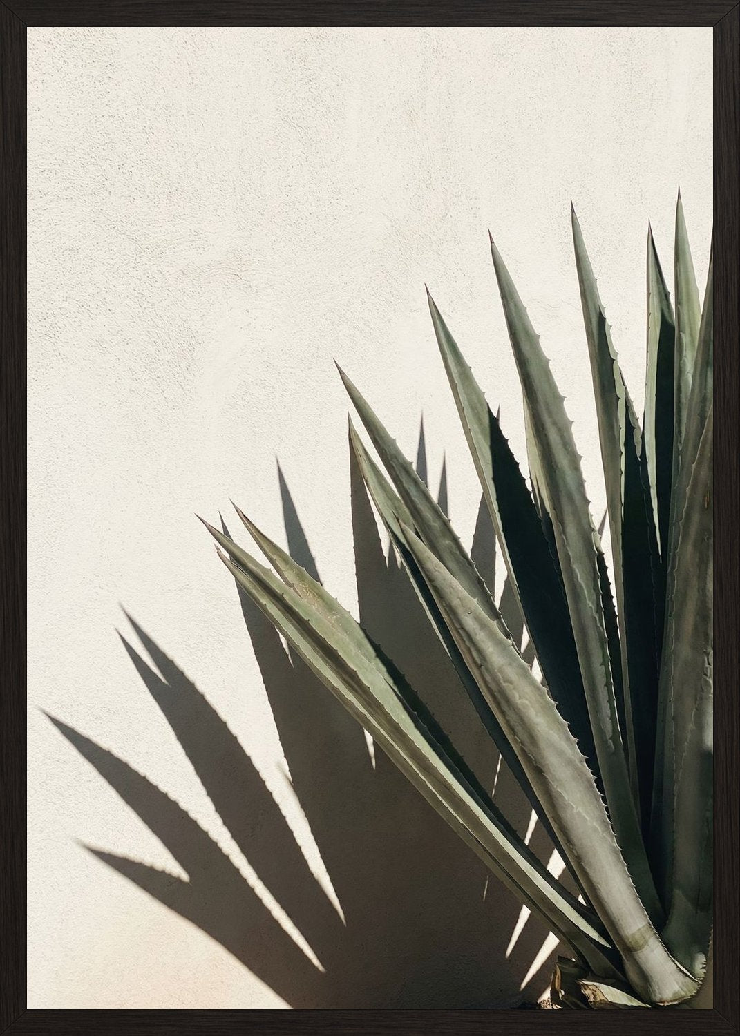 Poster in black frame