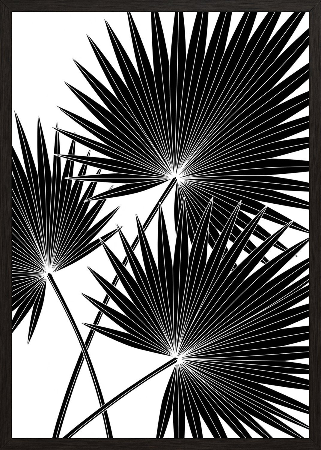 Poster in black frame