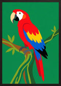 Poster in black frame