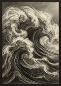 Poster in black frame
