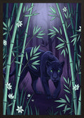 Poster in black frame