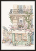 Poster in black frame