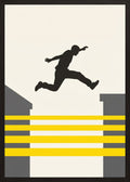 Poster in black frame
