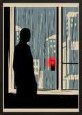Poster in black frame