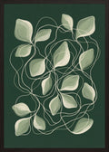 Poster in oak frame