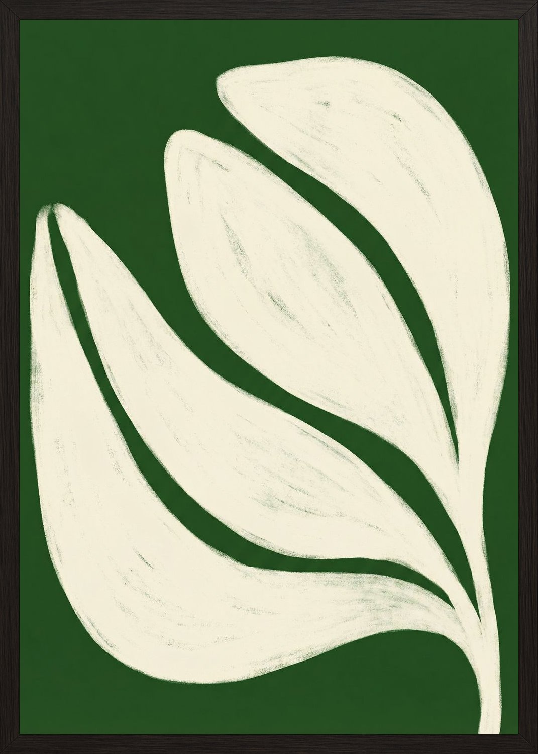 Poster in black frame