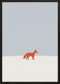 Poster in oak frame