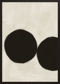 Poster in black frame