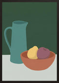 Poster in oak frame