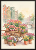 Poster in oak frame