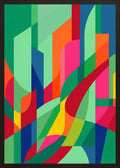 Poster in black frame
