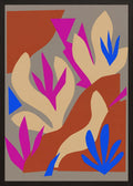 Poster in black frame