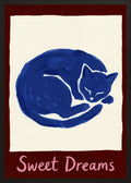 Poster in black frame