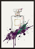 Poster in black frame