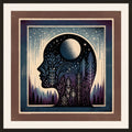 Poster in black frame