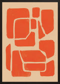 Poster in oak frame