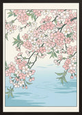Poster in black frame