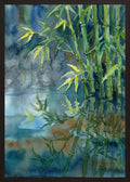 Poster in oak frame
