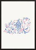 Poster in oak frame