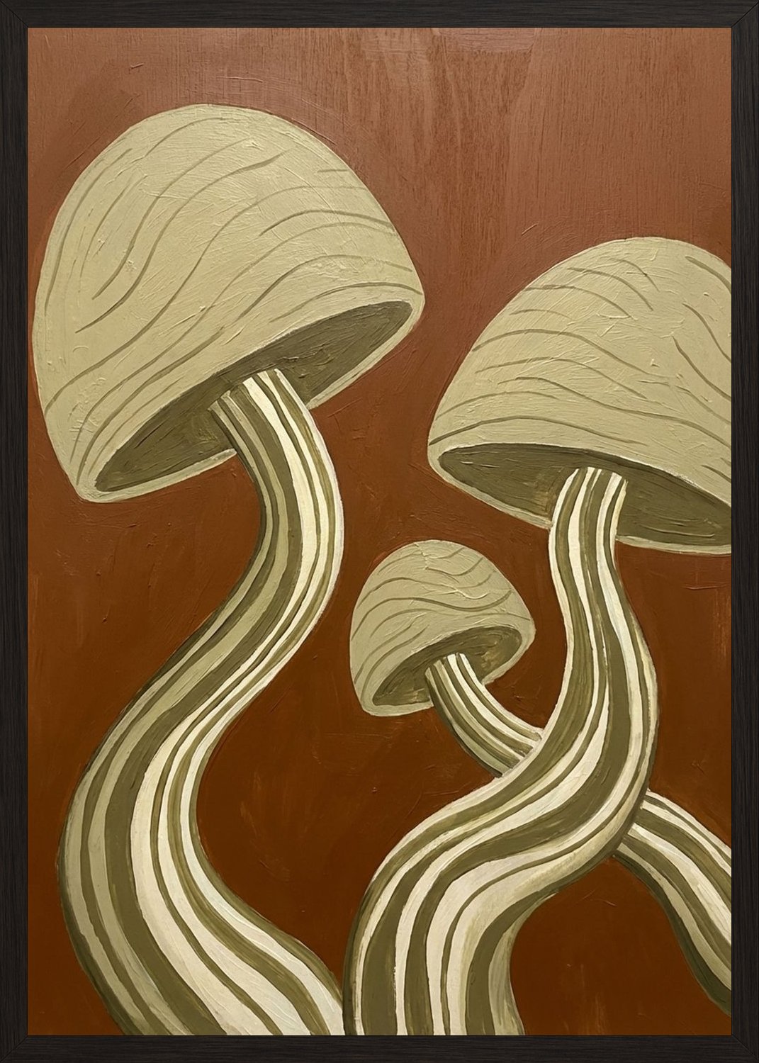 Poster in black frame