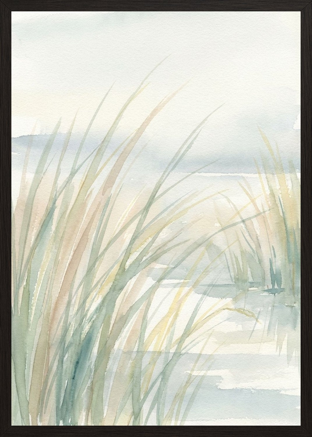 Poster in black frame