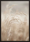 Poster in black frame