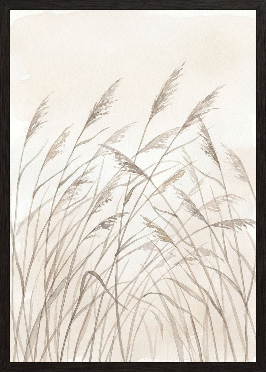 Poster in black frame