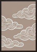 Poster in black frame