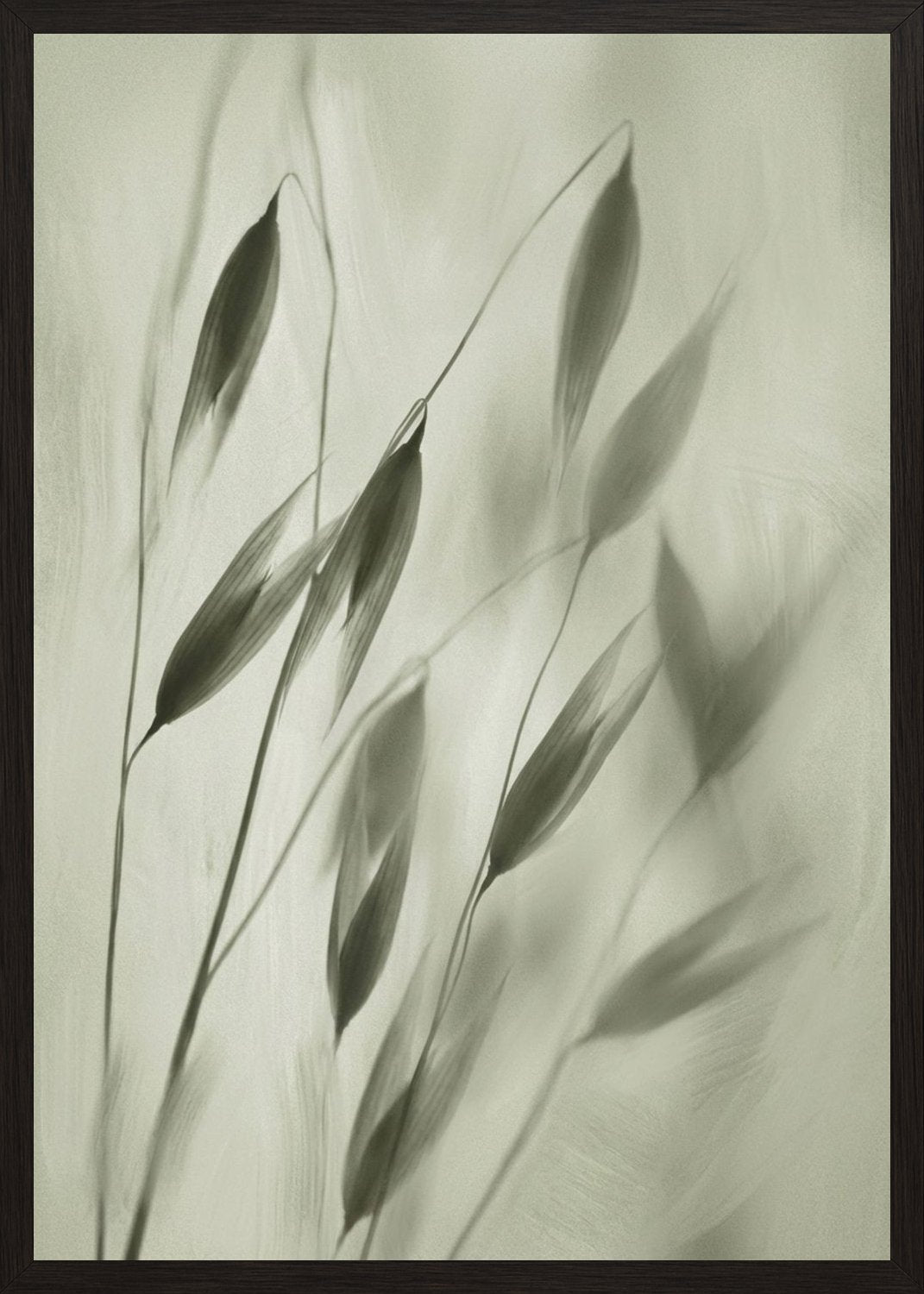 Poster in black frame